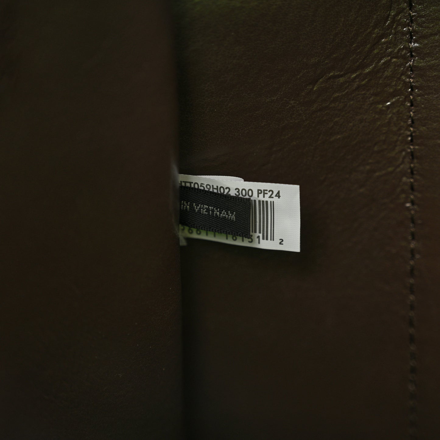 X STEPHEN SPROUSE Grained Calfskin Medium The Tote Bag Green