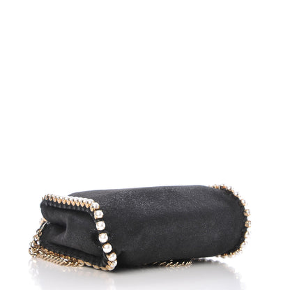 Stella McCartney Shaggy Deer Pearl Studded Tiny Falabella Tote Black 4 of 7