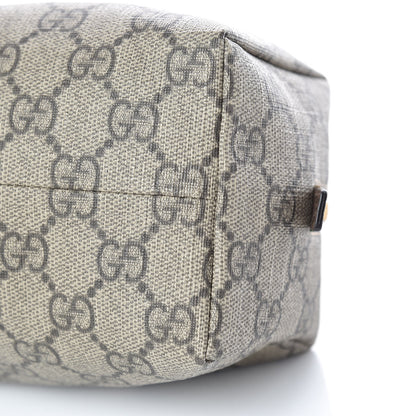 Gucci Soft GG Supreme Monogram Calfskin Medium Ophidia Cosmetic Case Beige Ebony New Acero 6 of 9