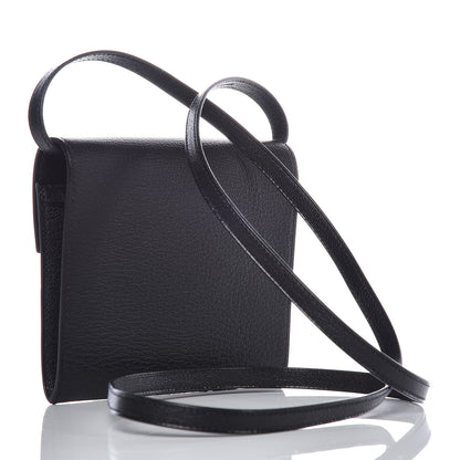 Hermes Chevre Mysore Mini Cinhetic Wallet Black 3 of 9