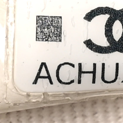 Chanel Caviar Quilted Classic Clutch with Chain White 7 of 10