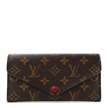 Louis Vuitton Monogram Josephine Wallet Fuchsia 2 of 10