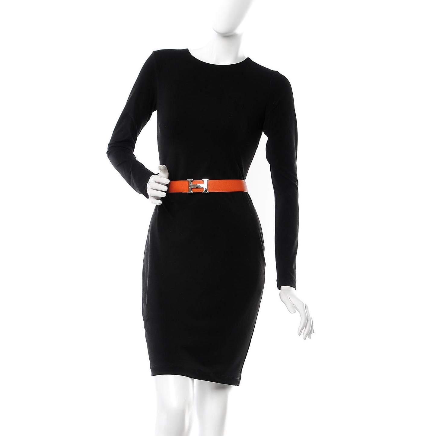 Swift Epsom 32mm H Belt 90 Craie Orange