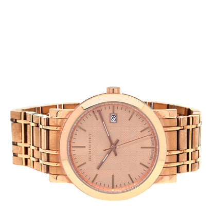 Burberry Stainless Steel 38mm Heritage Quartz Watch Rose BU1864 2 of 5