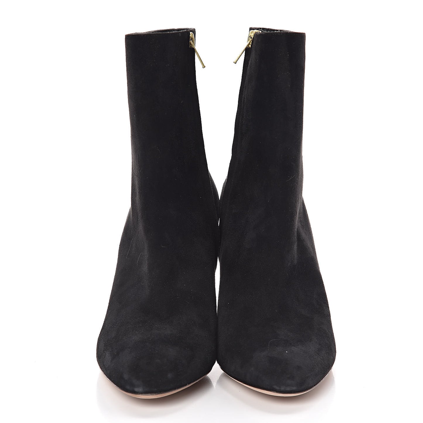 Suede Killer Stud Ankle Boots 39 Black