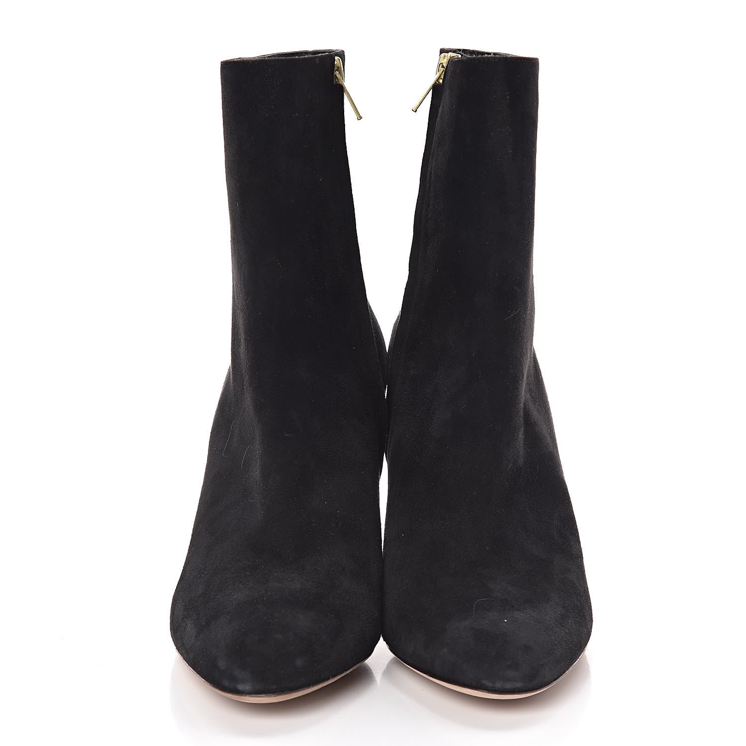Valentino Garavani Suede Killer Stud Ankle Boots 39 Black 2 of 8