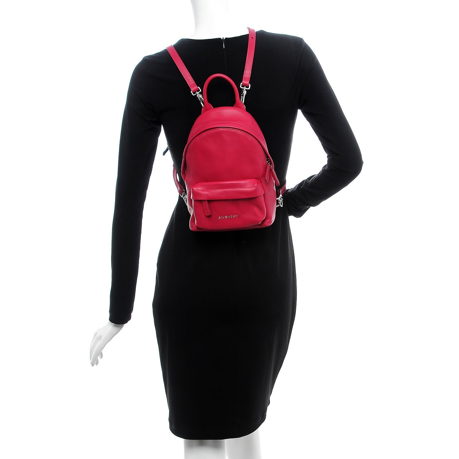 Givenchy Smooth Calfskin Nano Backpack Fuchsia 2 of 7