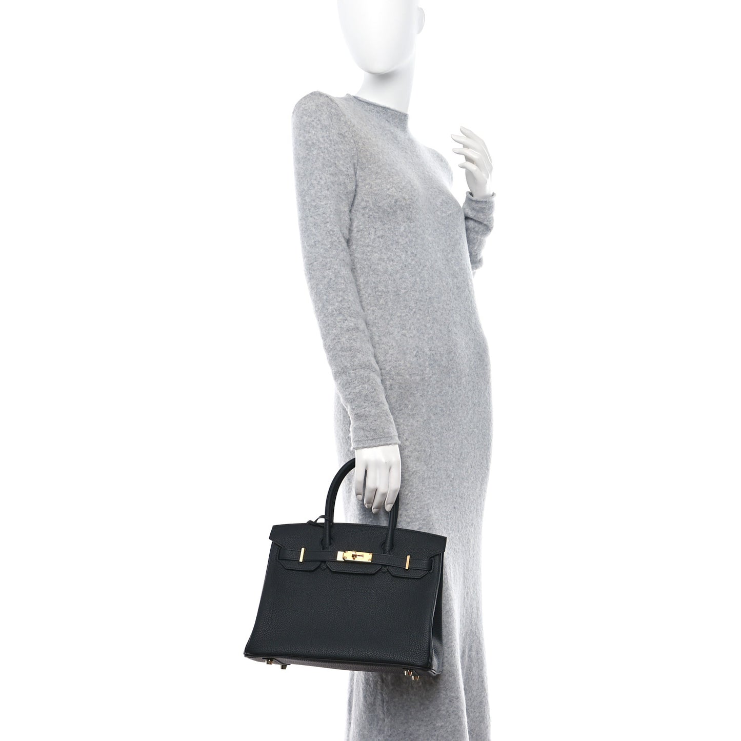 Togo Birkin 30 Black