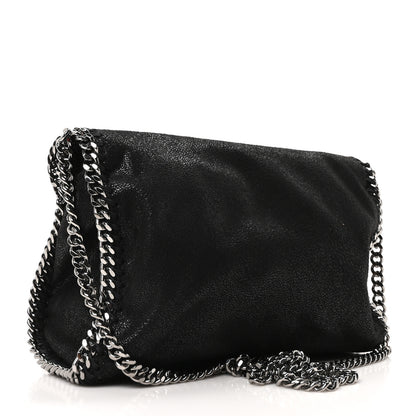 Stella McCartney Shaggy Deer Falabella Crossbody Bag Black 3 of 10