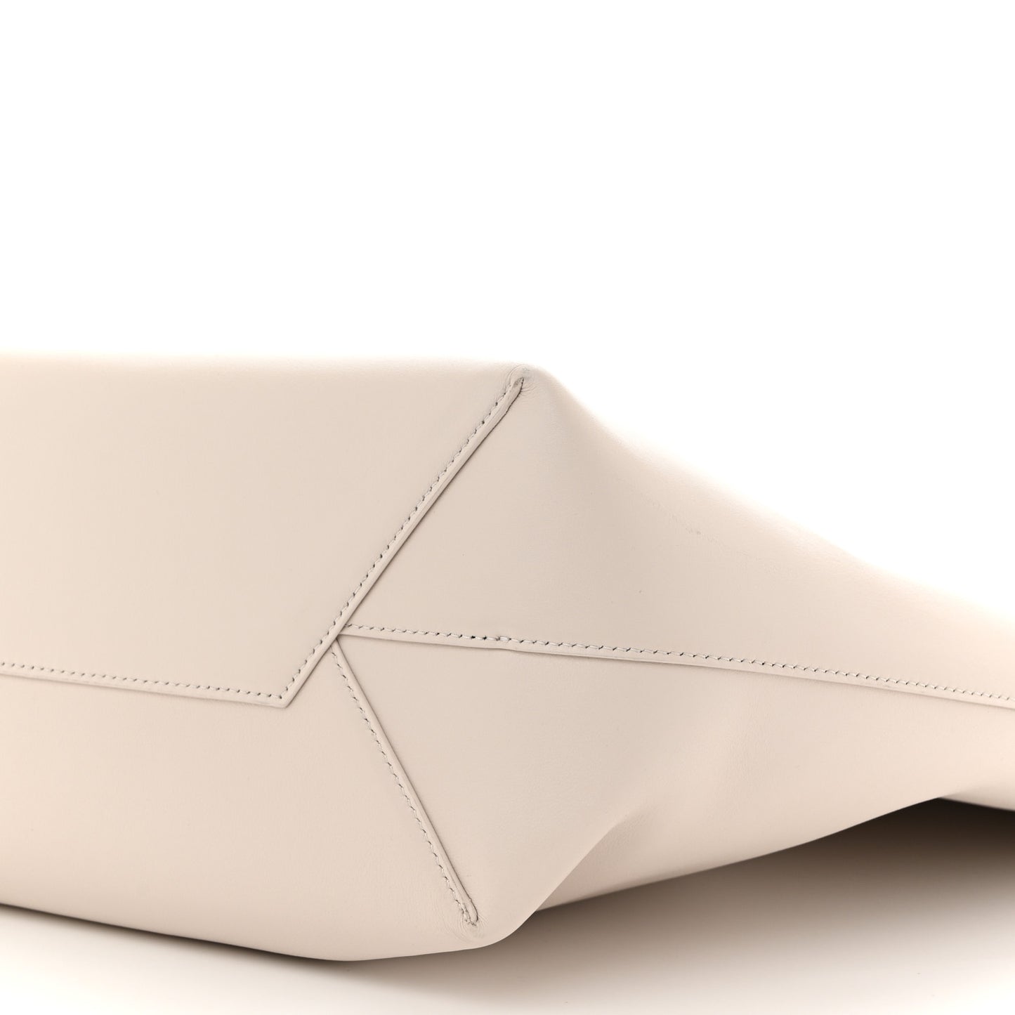 Smooth Calfskin Mary Kate Tote Nacre