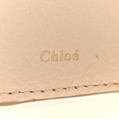 Chloe Grained Calfskin Marcie Small Compact Wallet White 6 of 8