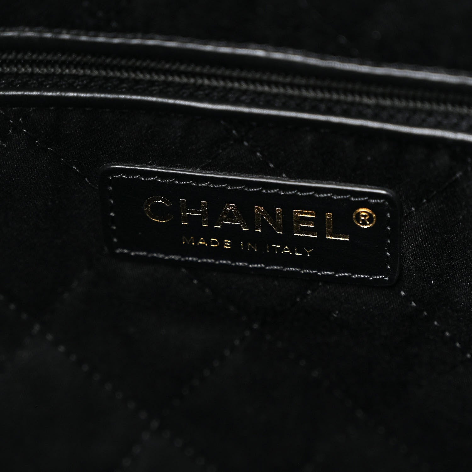 Chanel Glazed Calfskin Quilted Chanel 22 Black 8 of 12