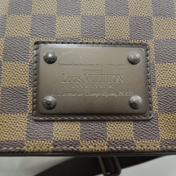 Louis Vuitton Damier Ebene Brooklyn GM 6 of 9