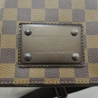 Louis Vuitton Damier Ebene Brooklyn GM 6 of 9