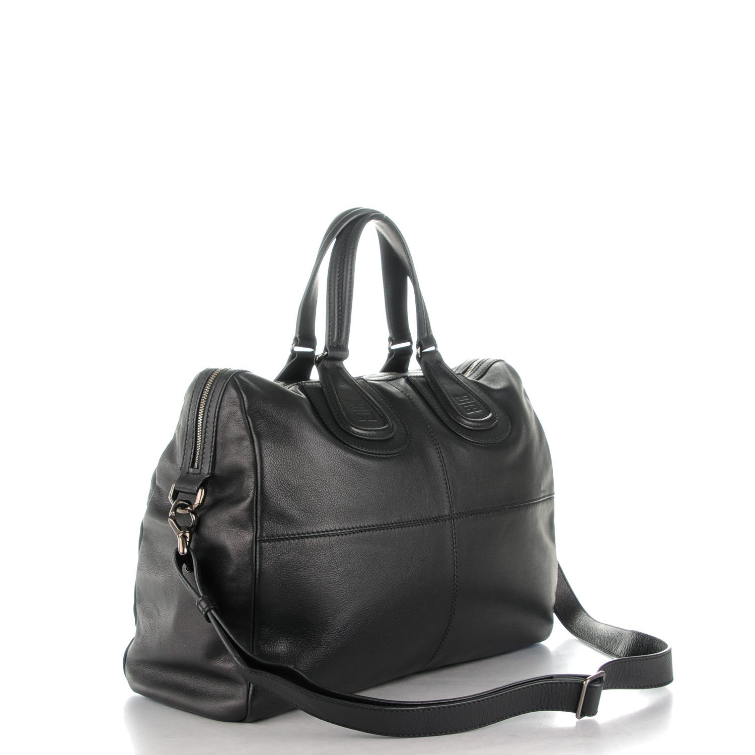 Givenchy Calfskin Zipped Briefcase Nightingale Black 3 of 8