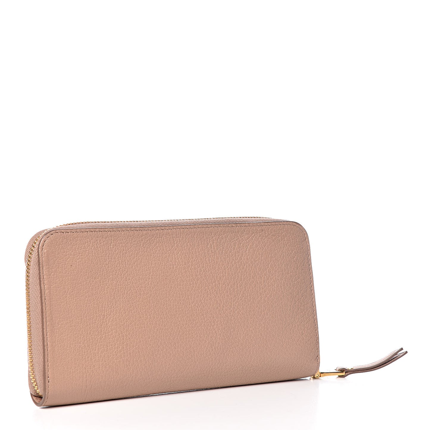 Goatskin Madras Zip Around Wallet Cammeo
