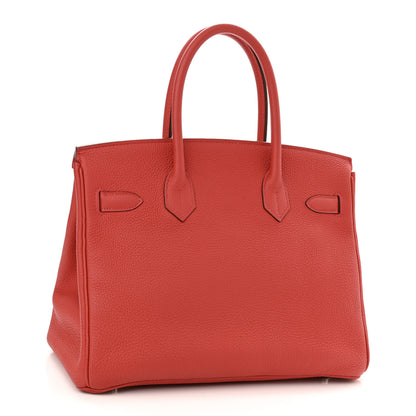 Hermes Togo Birkin 30 Rouge Casaque 3 of 21