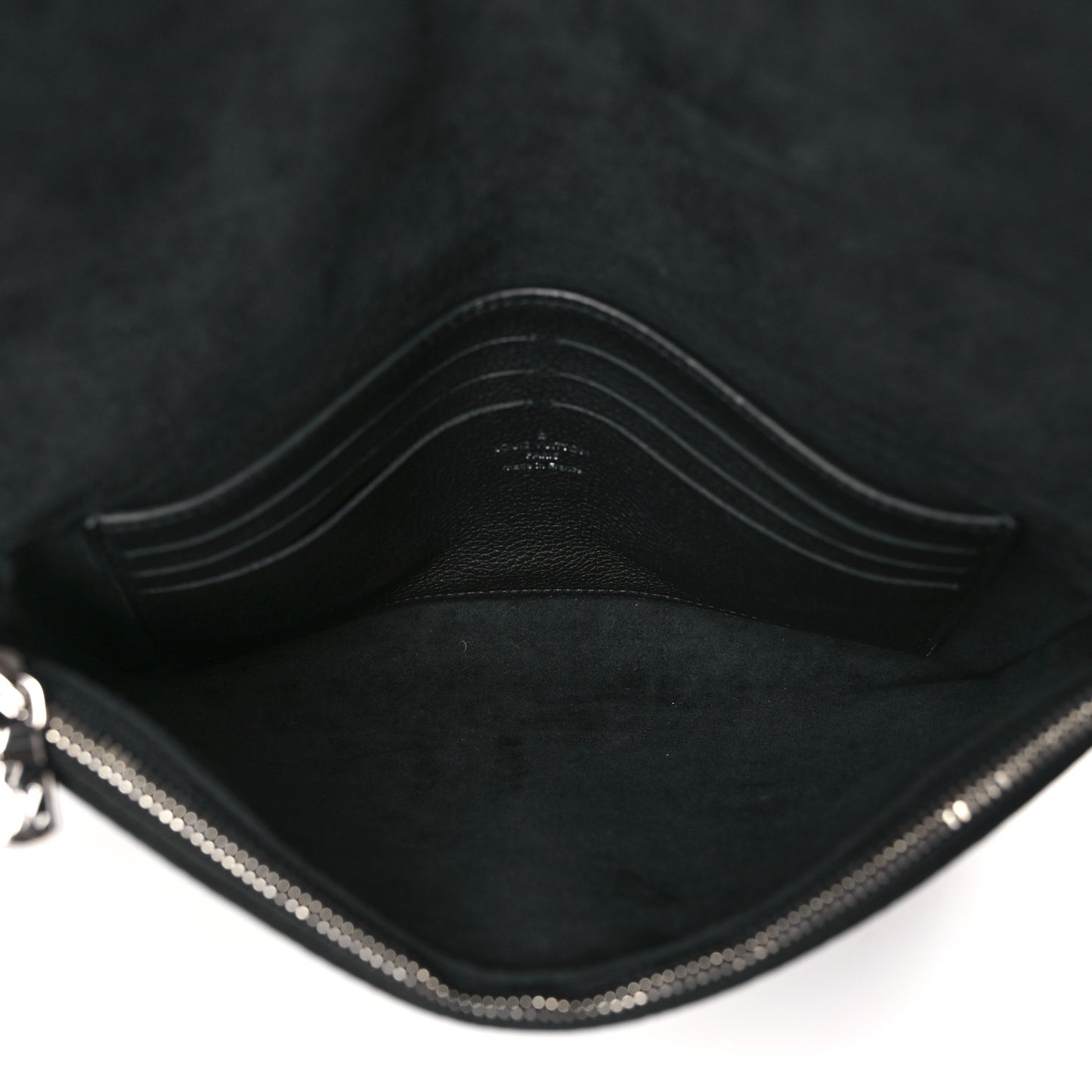 Soft Calfskin My Lockme Pochette Black