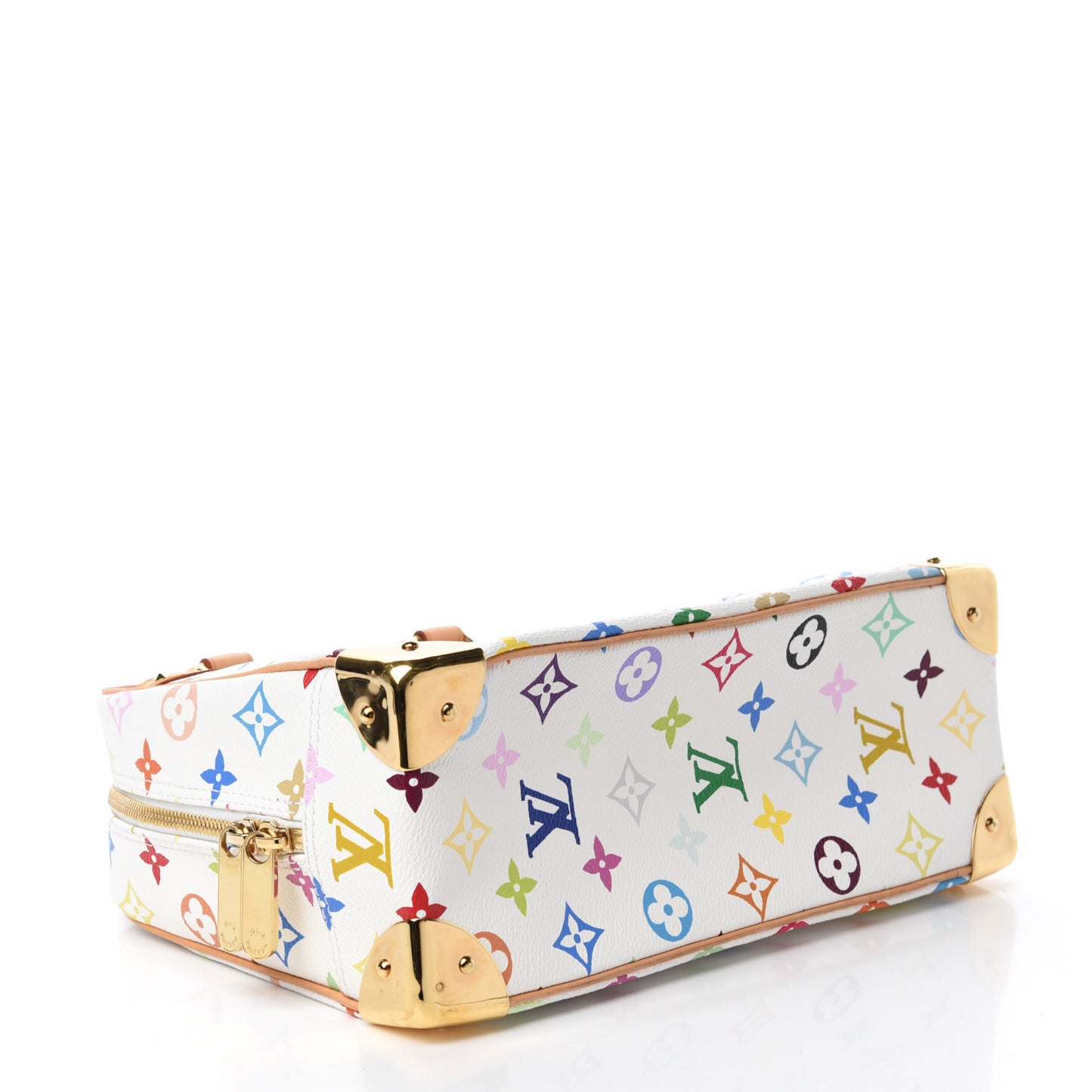 Monogram Multicolor Trouville White