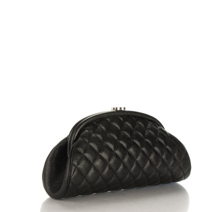Chanel Caviar Quilted Timeless Clutch Black 3 of 7