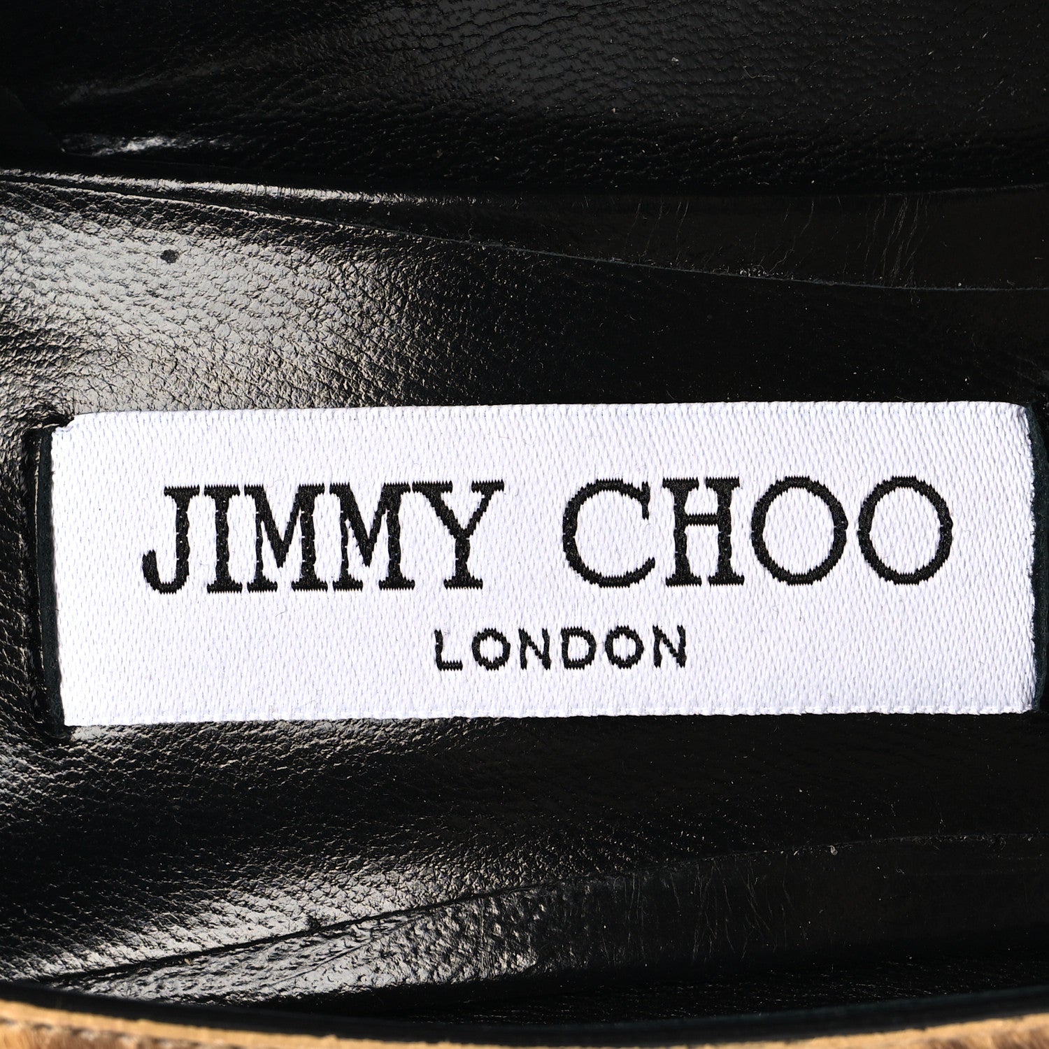 Jimmy Choo Pony Hair Leopard Print Love 85 Pumps  40 Natural 8 of 8