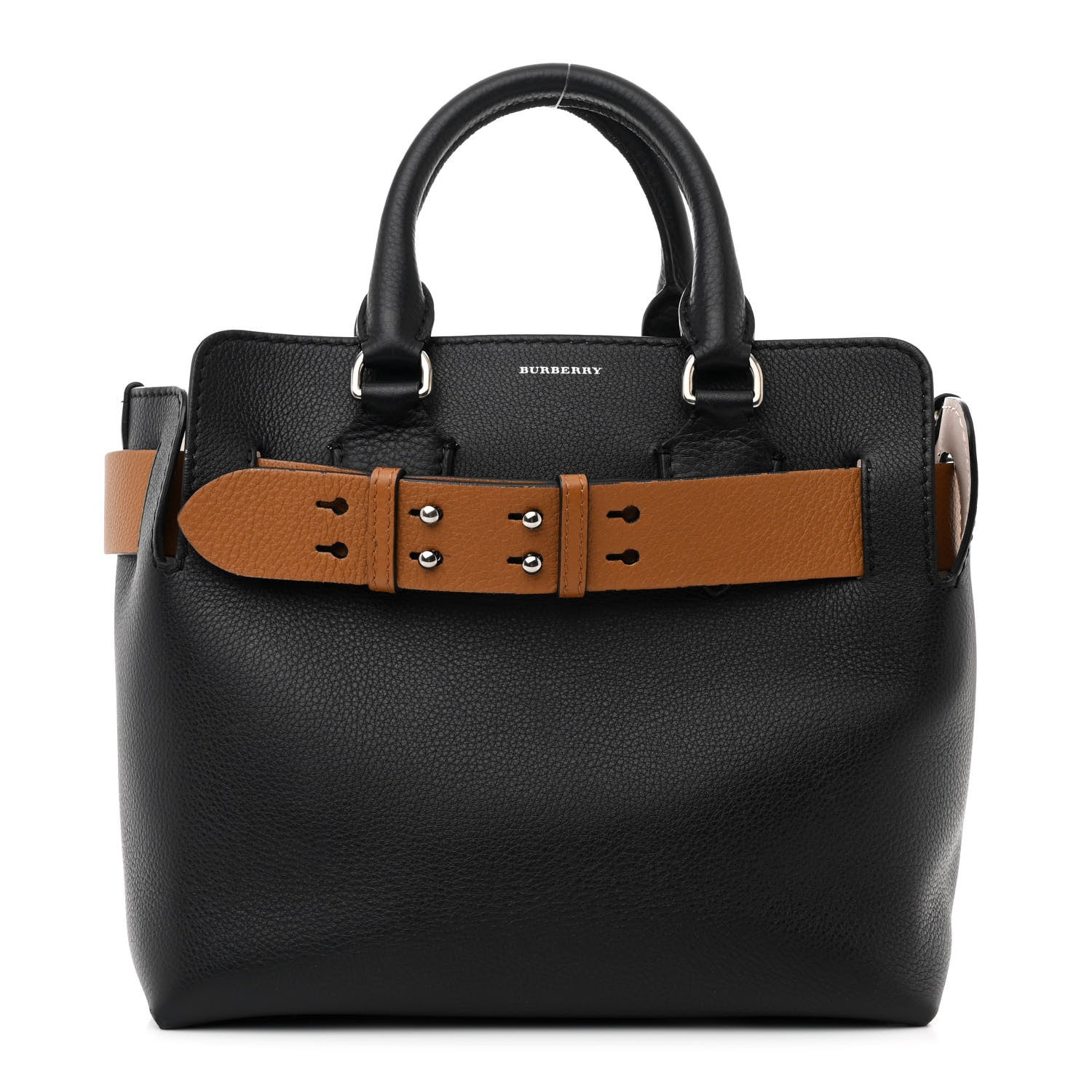 Burberry Soft Grain Calfskin Small Belt Bag Black 1 of 13