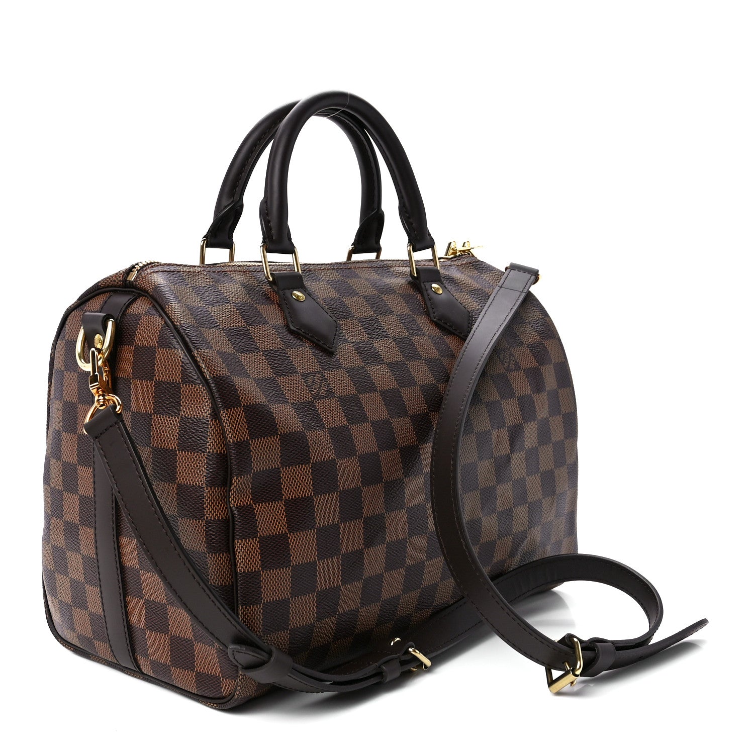 Louis Vuitton Damier Ebene Speedy Bandouliere 30 2 of 15