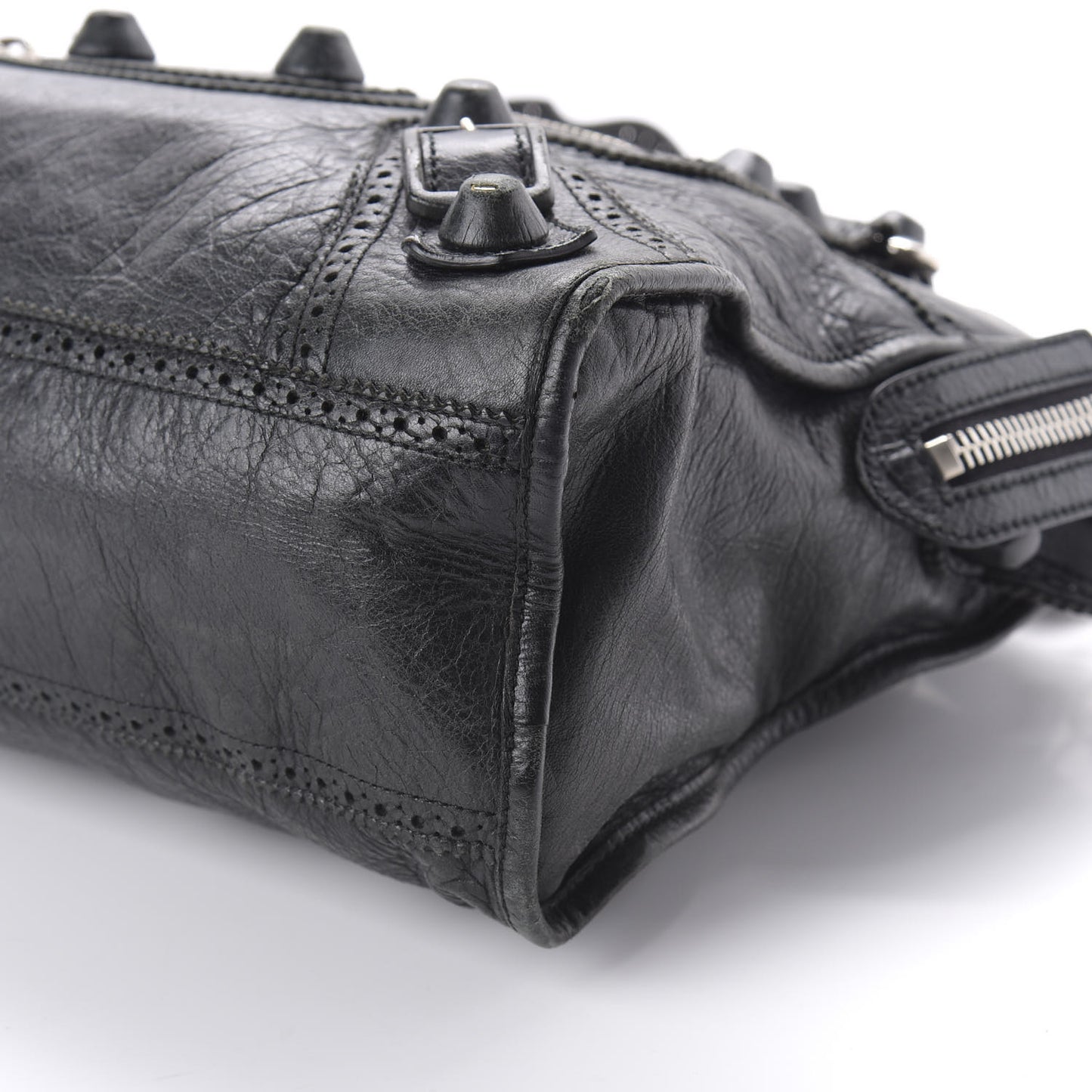 Agneau Giant Brogues Hardware City Black