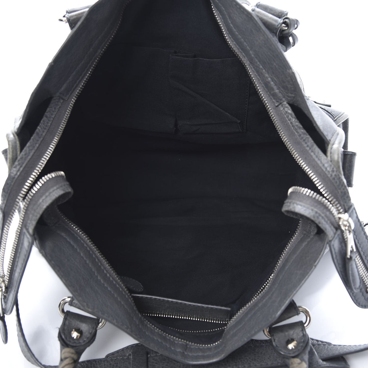 Agneau Giant 12 Silver Hardware Gris Tarmac
