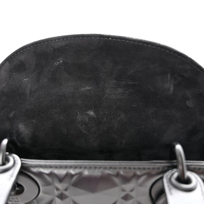 Christian Dior Calfskin Cannage Diamond Small My ABCDior Lady Dior Black 11 of 11