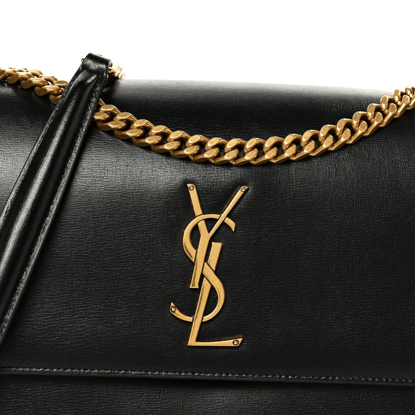 Calfskin Large Monogram Sunset Black