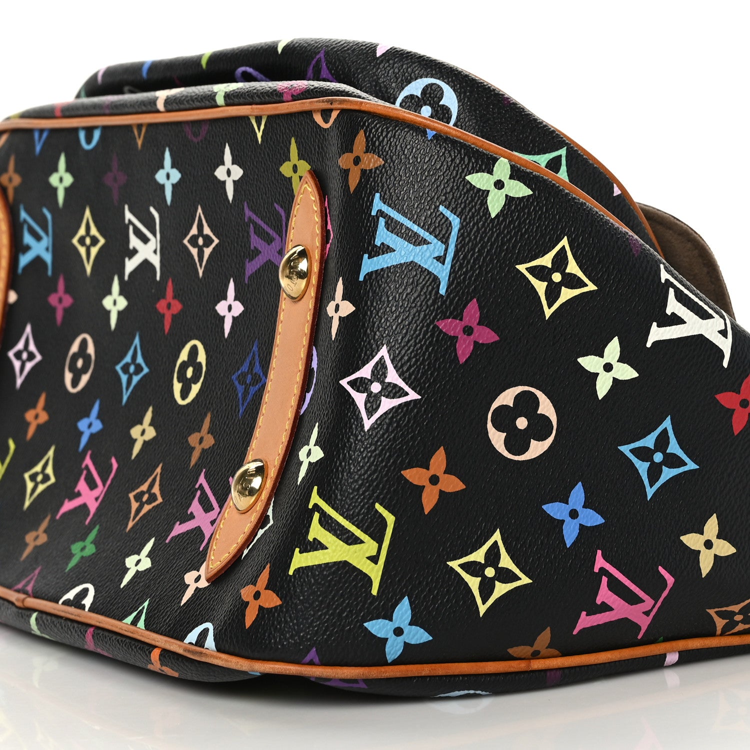 Louis Vuitton Monogram Multicolor Rita Black 7 of 7