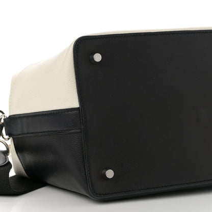 Hermes Evercolor Tri-Color Toolbox 20 White Black Jaune Poussin 9 of 24