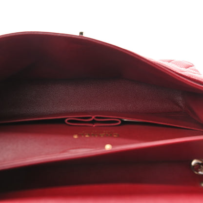 Chanel Caviar Quilted Medium Double Flap Red 5 of 10