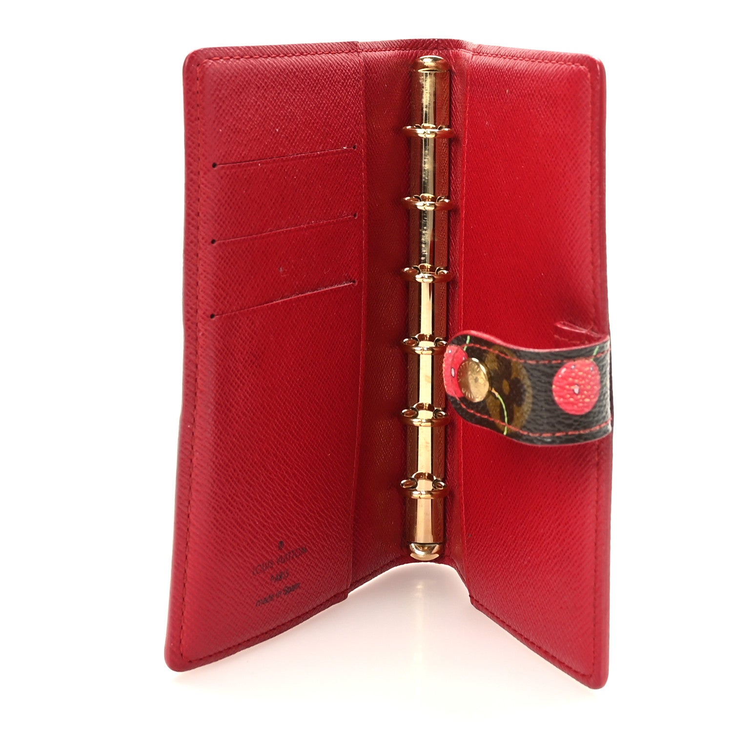 Louis Vuitton Monogram Cerises Small Ring Agenda Cover 5 of 6