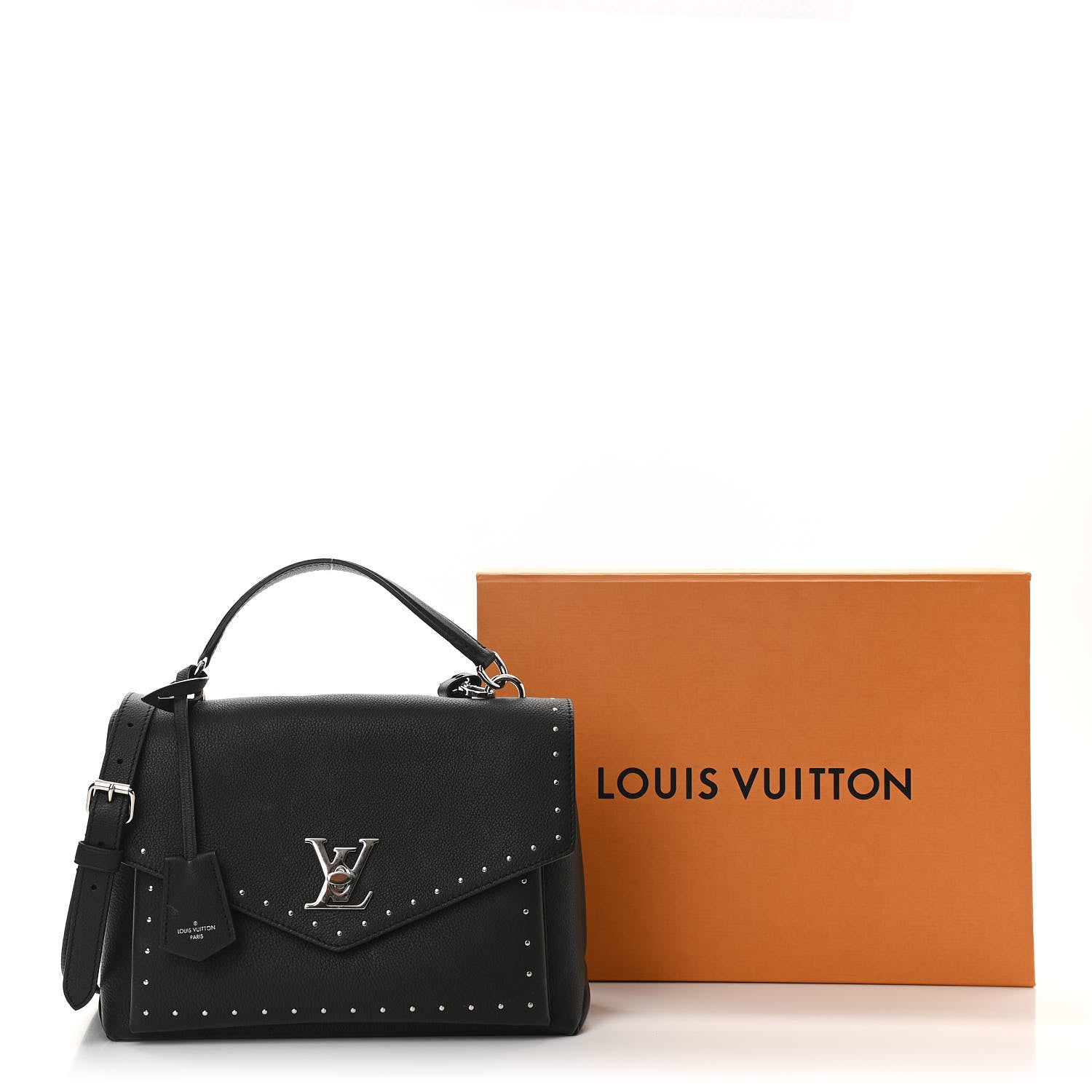 Louis Vuitton Soft Calfskin My Lockme Studs Black 12 of 12