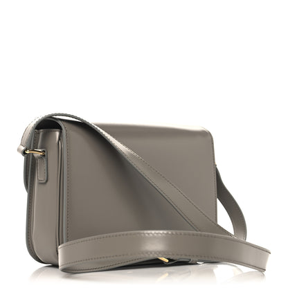 Celine Shiny Calfskin Medium Triomphe Pebble 3 of 10