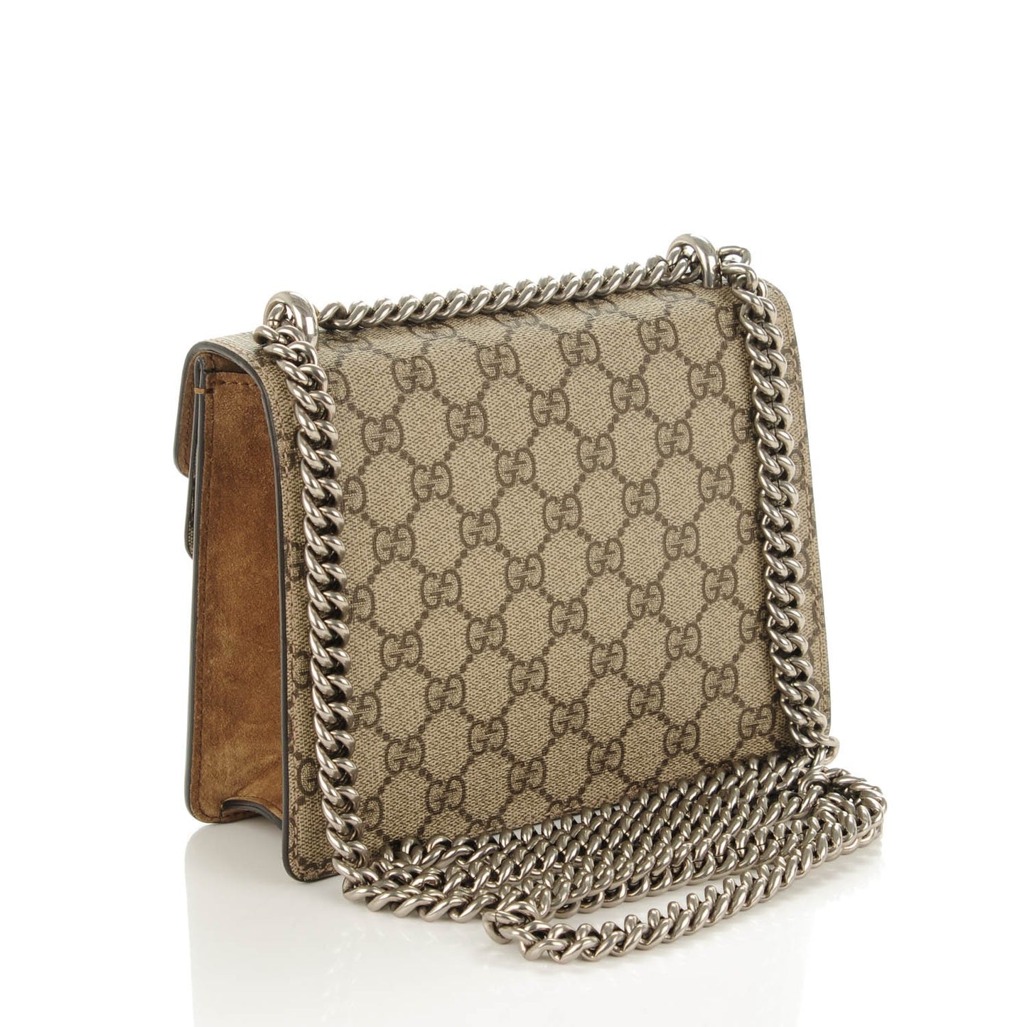 GG Supreme Monogram Mini Dionysus Shoulder Bag Taupe