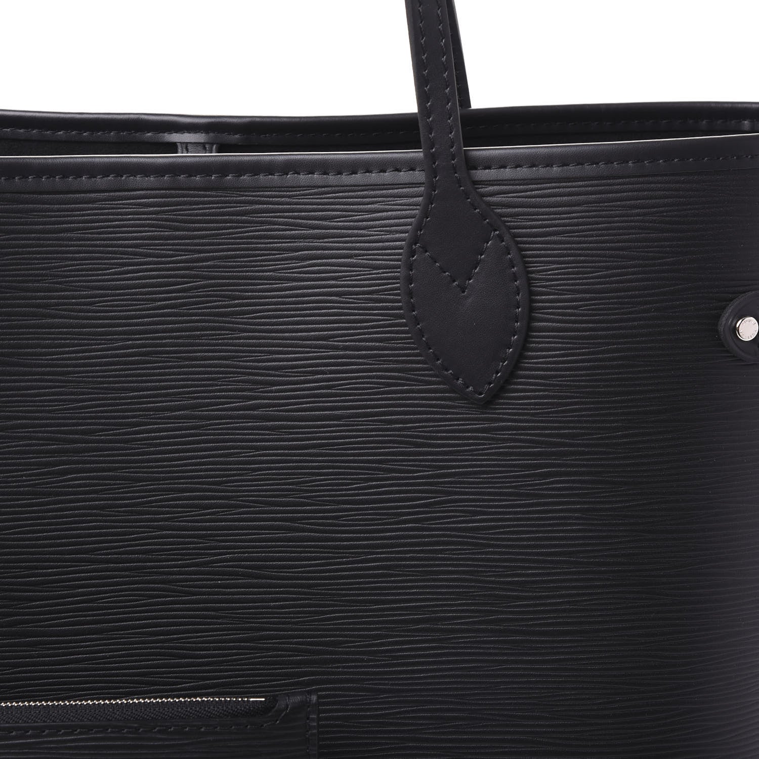 Louis Vuitton Epi Neverfull MM Black 6 of 11