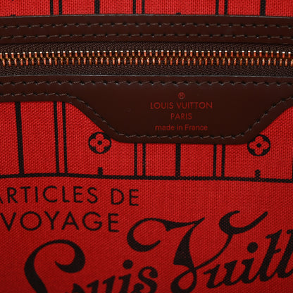 Louis Vuitton Damier Ebene Neverfull MM 6 of 9