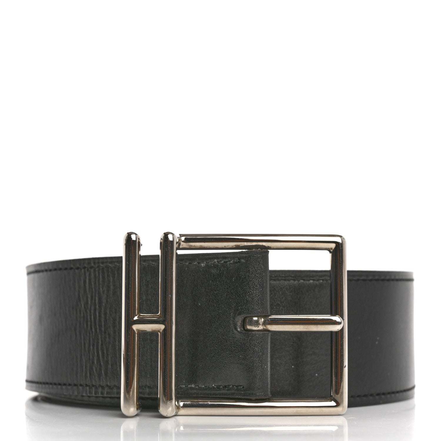 Hermes Box Togo Nathan 40 Belt 105 42 Brown 6 of 9