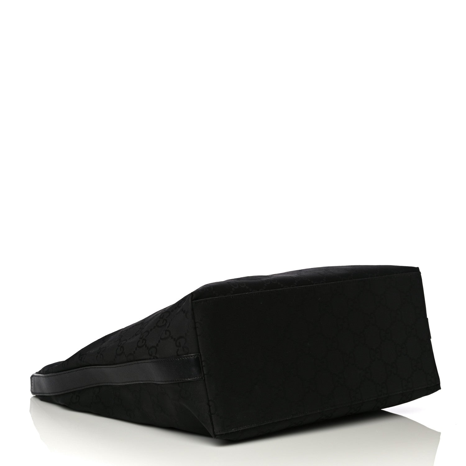 Gucci Nylon Monogram Hobo Black 3 of 20