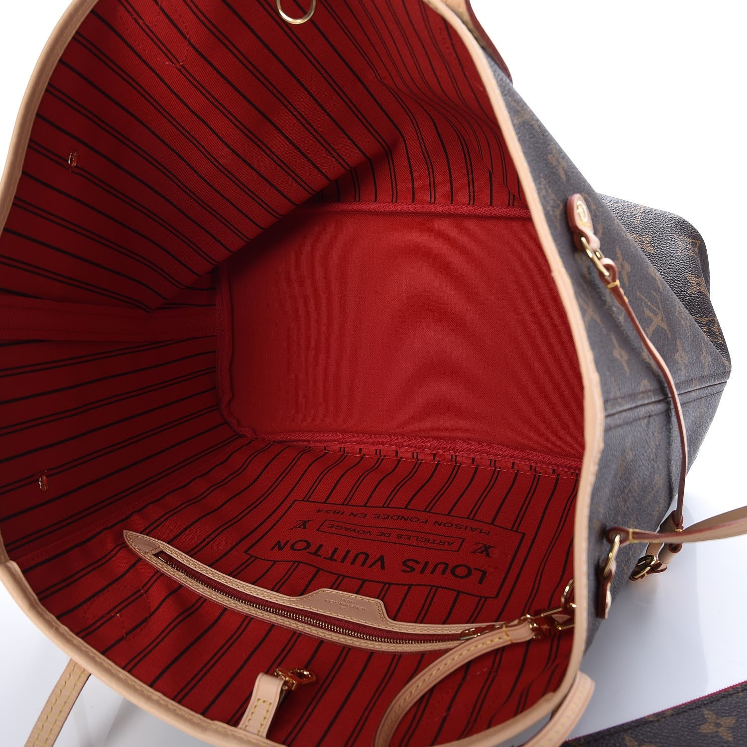 Louis Vuitton Monogram Neo Neverfull MM Cherry 5 of 8