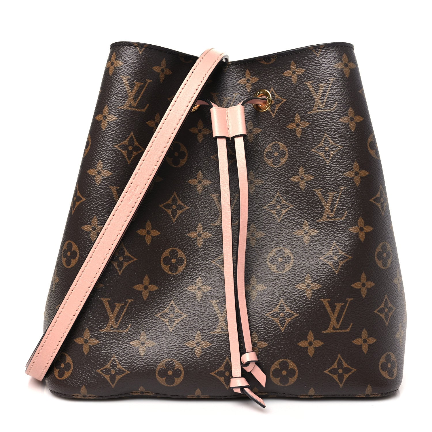 Louis Vuitton Damier Ebene Neonoe MM Venus Pink 1 of 11