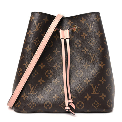Louis Vuitton Damier Ebene Neonoe MM Venus Pink 1 of 11