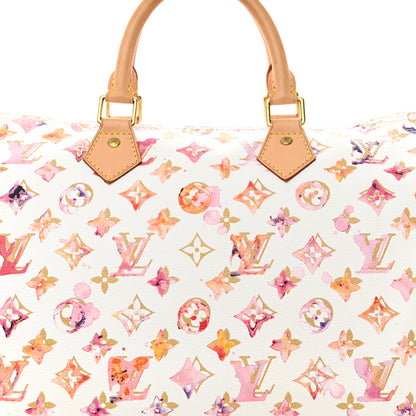 Louis Vuitton Watercolor Aquarelle Speedy 35 White 7 of 12