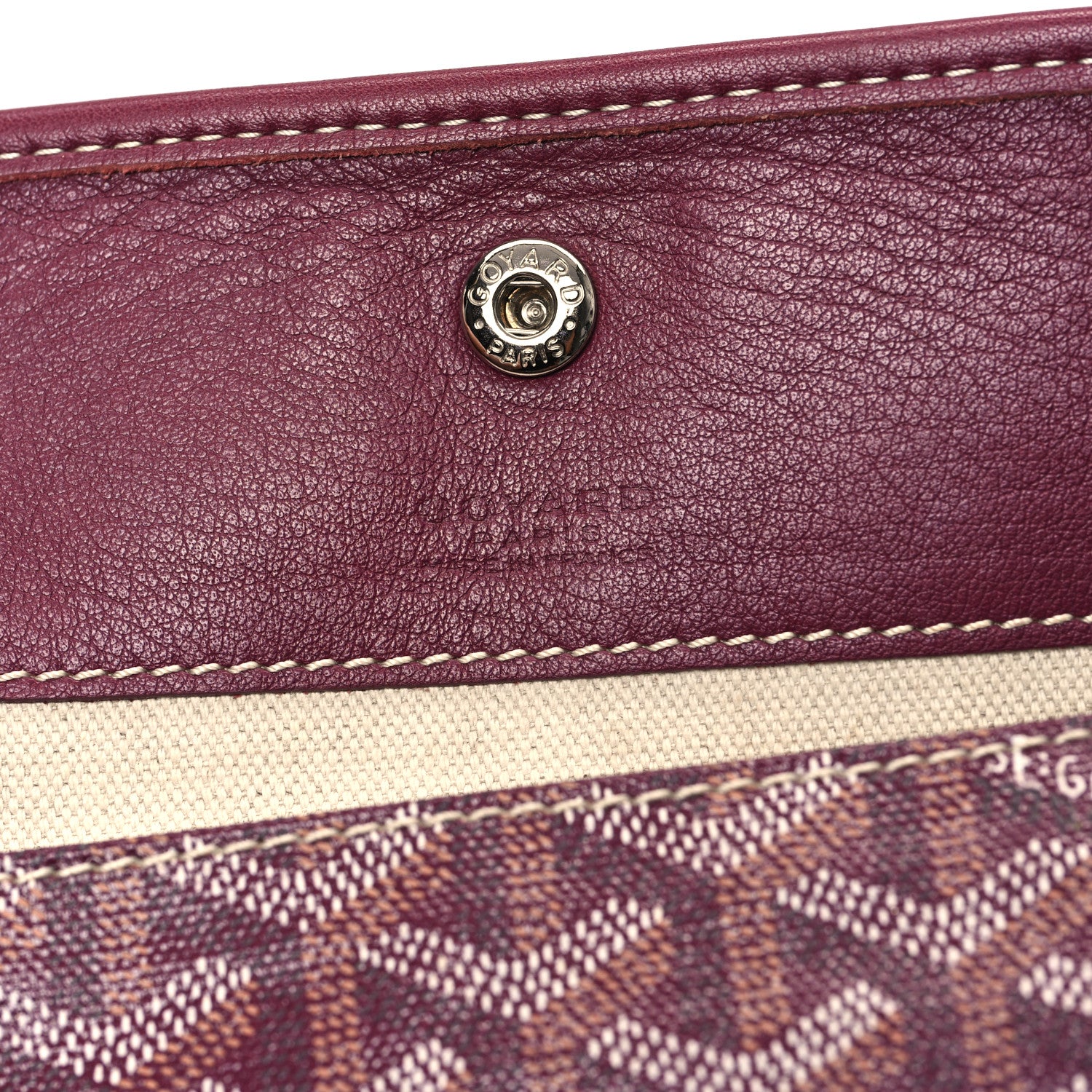 Goyard Goyardine Saint Louis PM Bordeaux 7 of 12