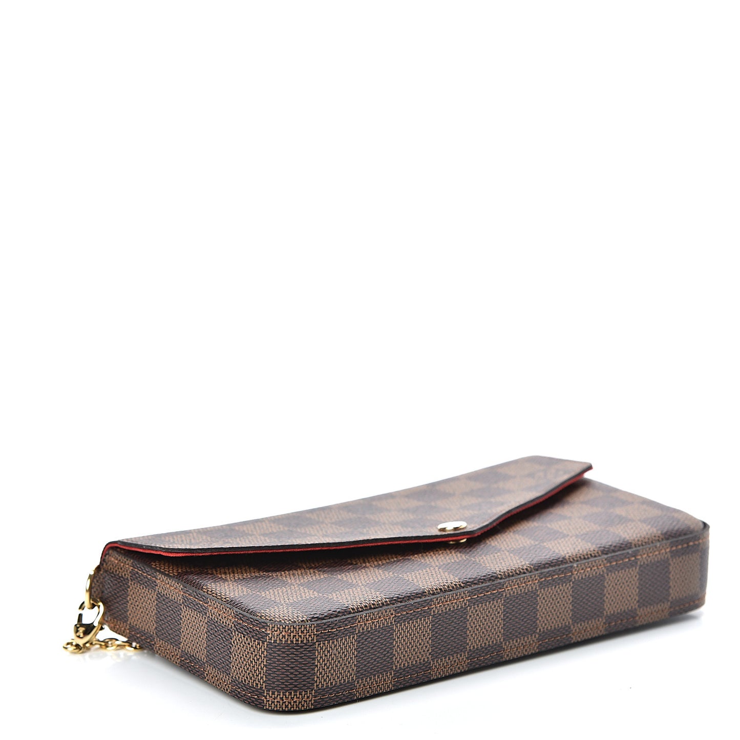 Damier Ebene Pochette Felicie Chain Wallet
