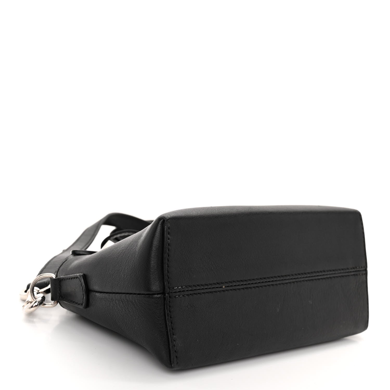 Fendi Vitello Dolce Mini By The Way Boston Bag Black 4 of 10
