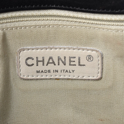Chanel Washed Lambskin Quilted Maxi Chain Around Flap Black 6 of 9